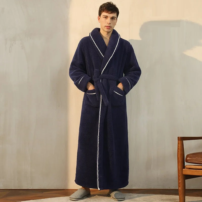 Elevare Winter Robe – Unisex Plush Comfort Wrap