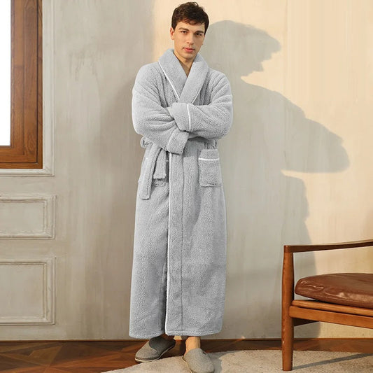 Elevare Winter Robe – Unisex Plush Comfort Wrap