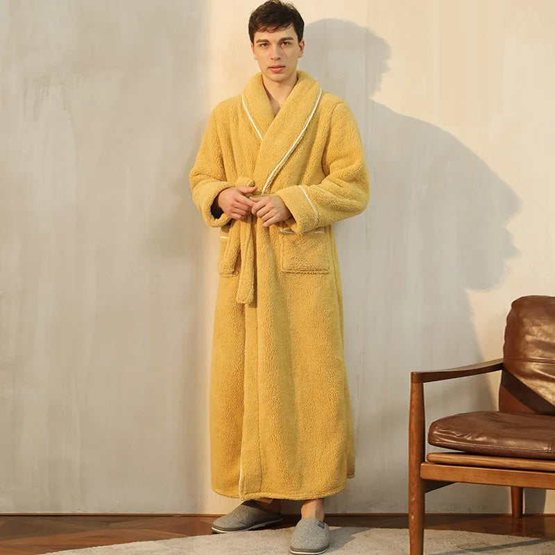 Elevare Winter Robe – Unisex Plush Comfort Wrap