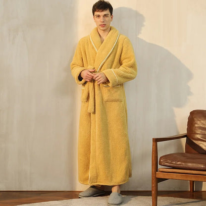 Elevare Winter Robe – Unisex Plush Comfort Wrap