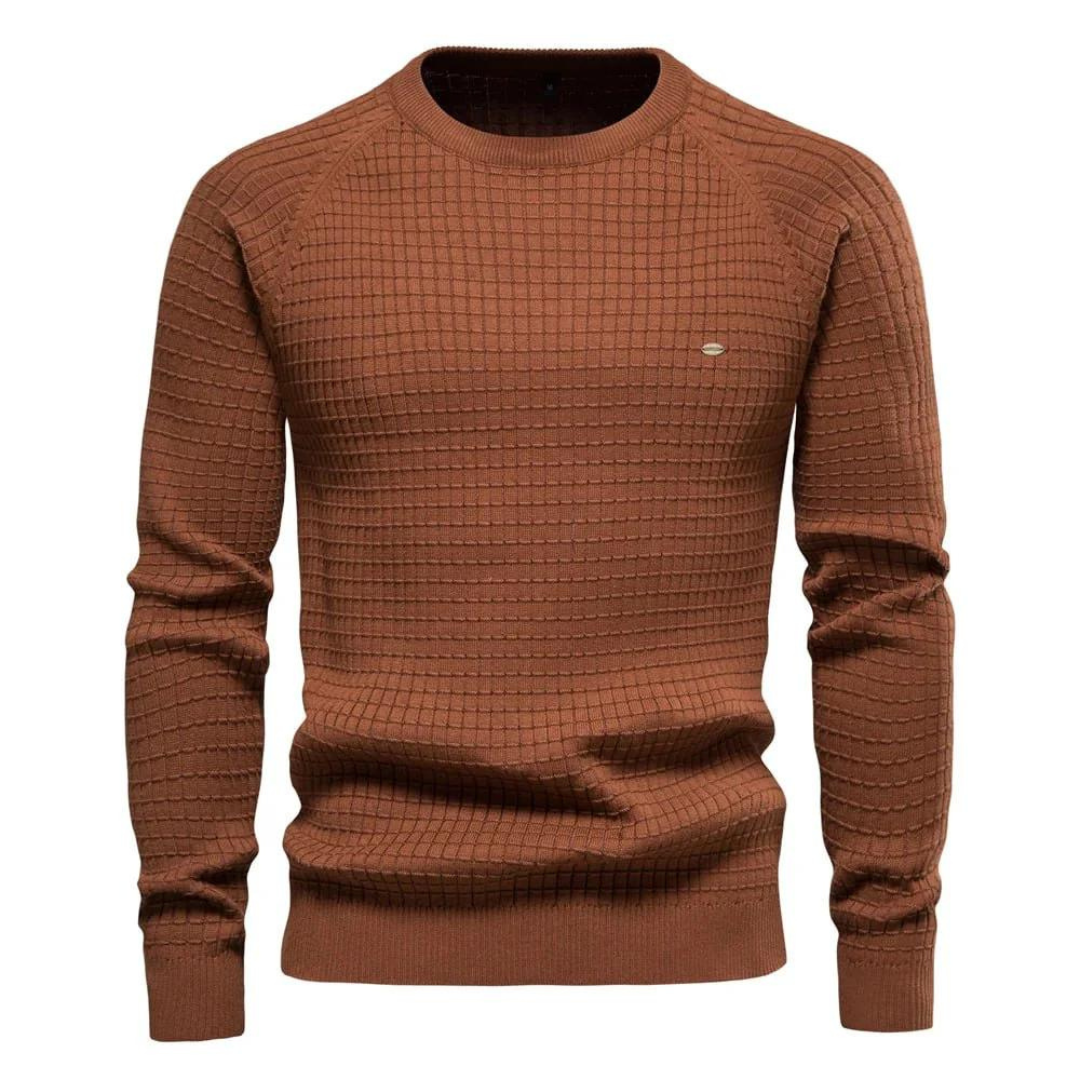 Nareth Crew Neck Sweater – Men’s Timeless Knit Pullover