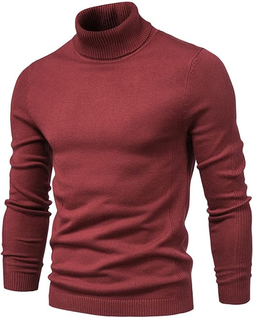 Arven Turtleneck Sweater – Men’s Luxury Cotton Blend Knit