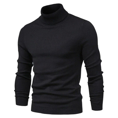 Arven Turtleneck Sweater – Men’s Luxury Cotton Blend Knit