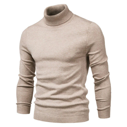 Arven Turtleneck Sweater – Men’s Luxury Cotton Blend Knit