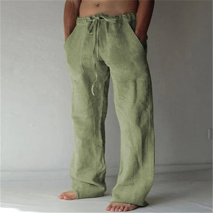 Aven Linen Pants – Men’s Casual Breathable Trousers