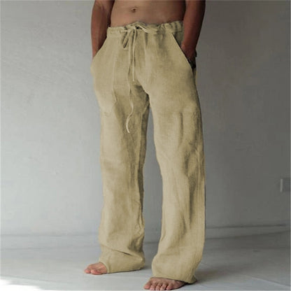 Aven Linen Pants – Men’s Casual Breathable Trousers