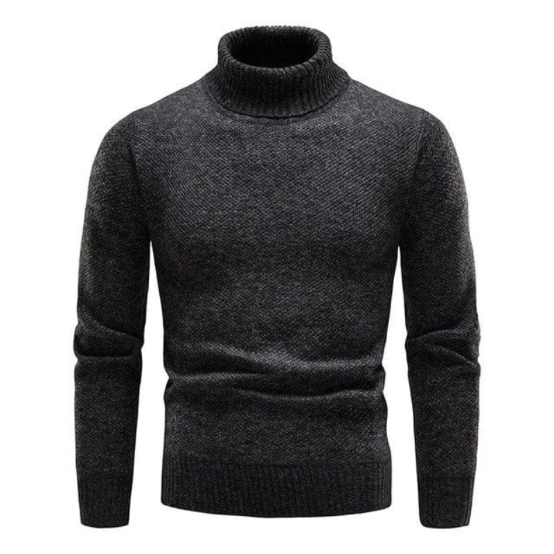 Varyn Turtleneck Sweater – Men’s Elegant Slim-Fit Knit