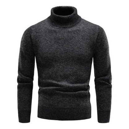 Varyn Turtleneck Sweater – Men’s Elegant Slim-Fit Knit